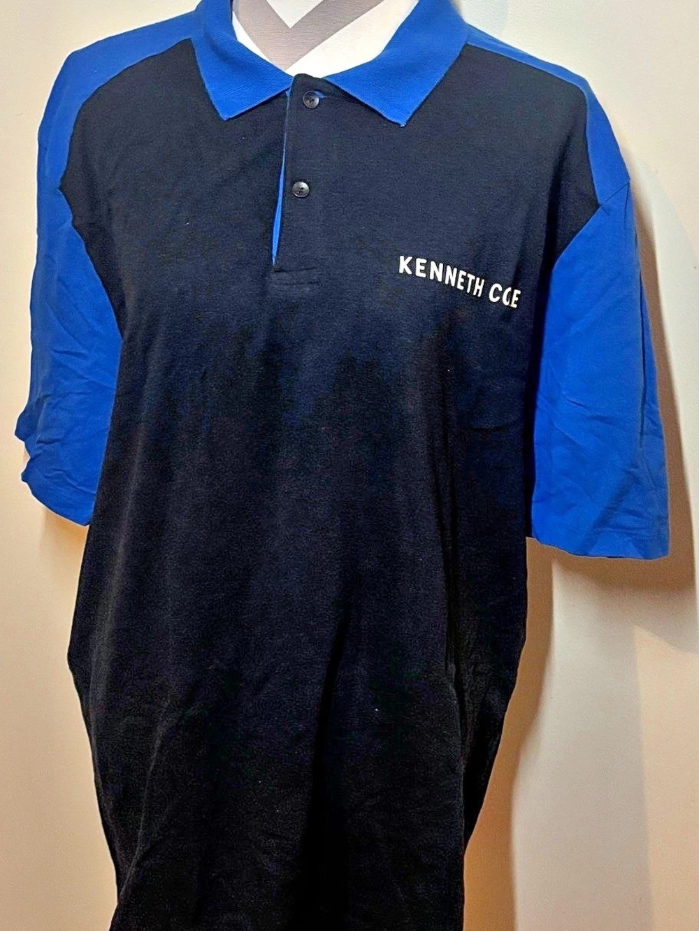 Kenneth Cole Men's Colorblock Polo Size 2X